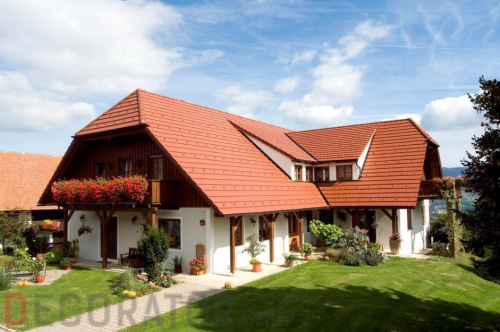 Керамическая черепица рядовая TONDACH Figaro copper engobe в Курске
