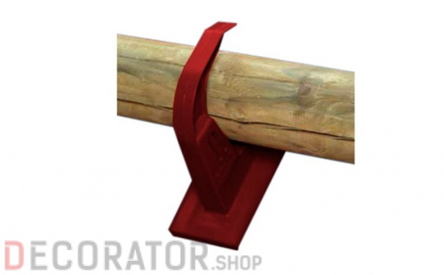 Комплект опоры для крепления кругляка BRAAS красный в Курске