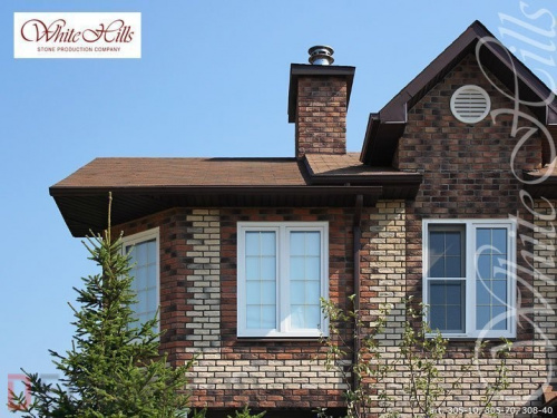 Декоративный кирпич White Hills Бремен брик 305-70 в Курске