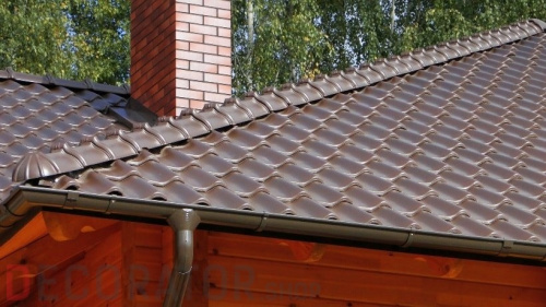 Керамическая черепица рядовая TONDACH Samba 11 brown engobe в Курске