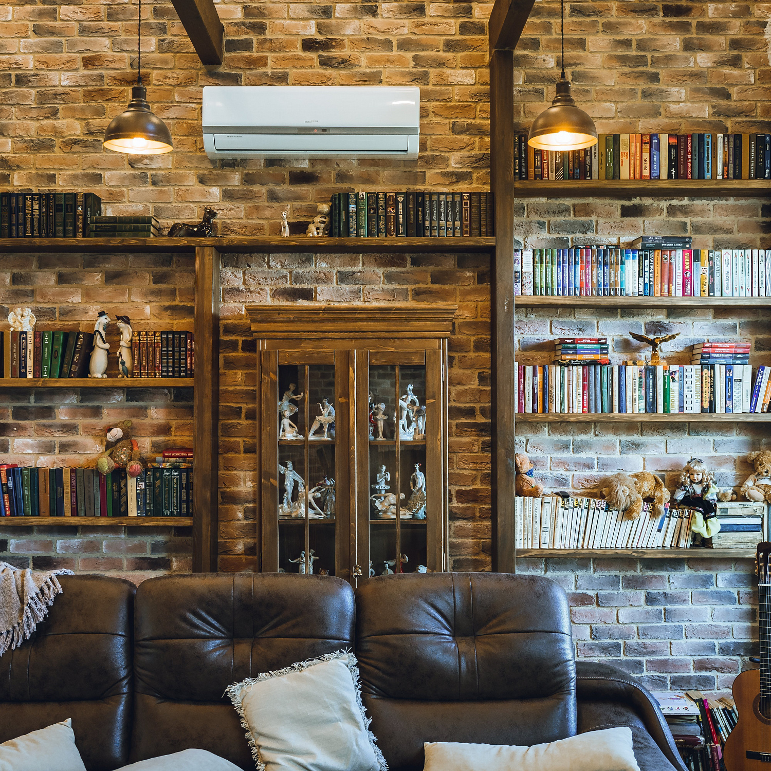 Укладка клинкера и камня в интерьере