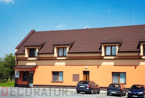 Керамическая черепица рядовая TONDACH Samba 11 brown engobe в Курске