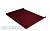 Фальцевая кровля Grand Line Velur 20 RAL 3005 красное вино (двойной стоячий фальц)