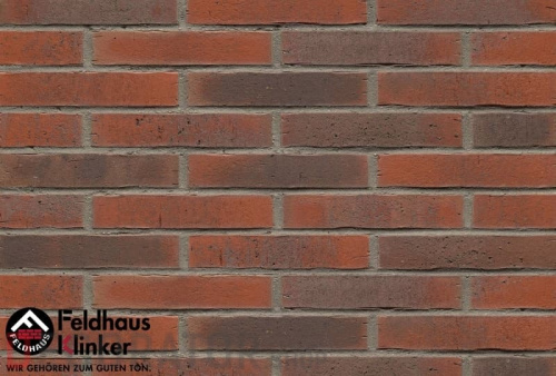 Клинкерная плитка Feldhaus Klinker R743 vascu carmesi flores, 240*52*11 мм в Курске
