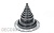 Резиновый уплотнитель VILPE ROOFSEAL - 3 серый, 110-200 мм